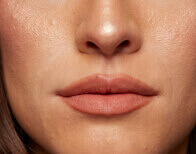 soft smile lips