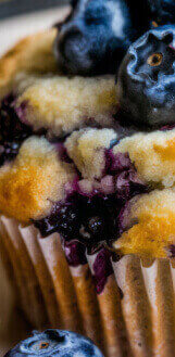 Jagodowa muffinka tło